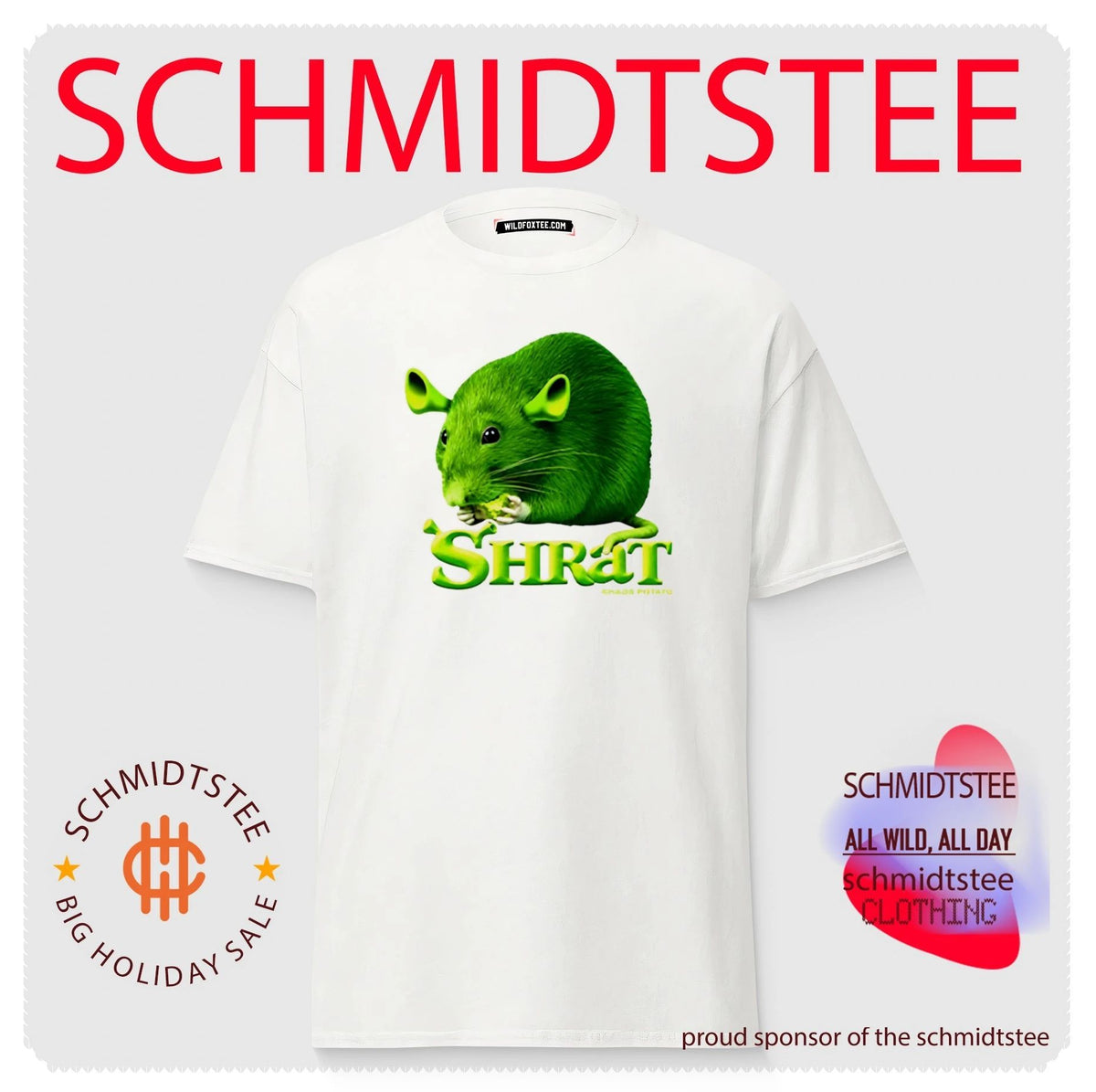 Shrat Rat Shrek Meme Shirt