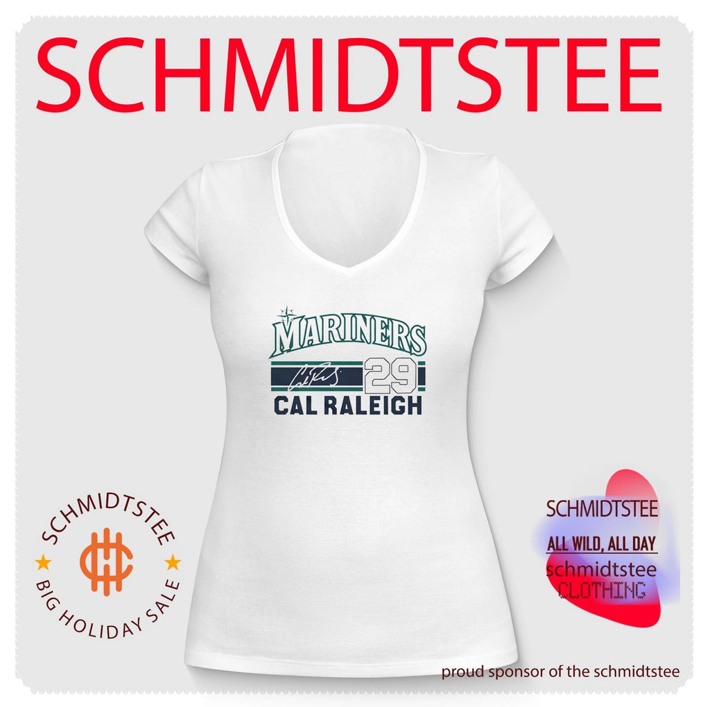 Seattle Mariners Cal Raleigh Signature Name & Number shirt