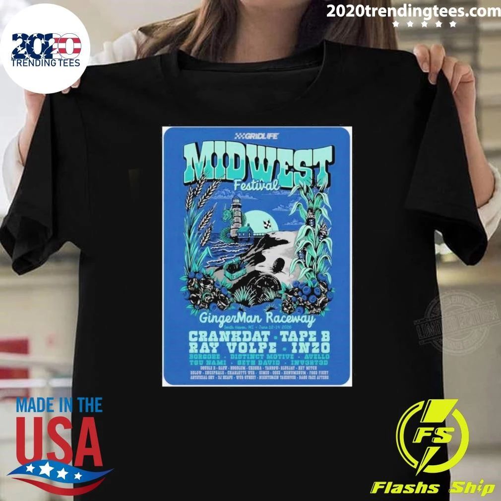 Midwest Festival June 12-14 2026 In South Haven MI Tee Shirt