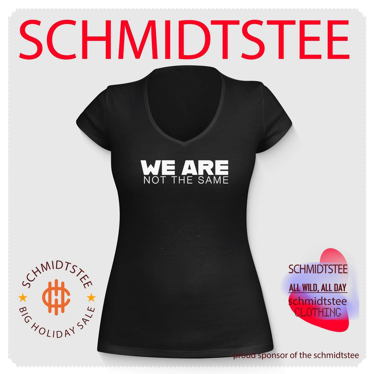 We are not the same shirt