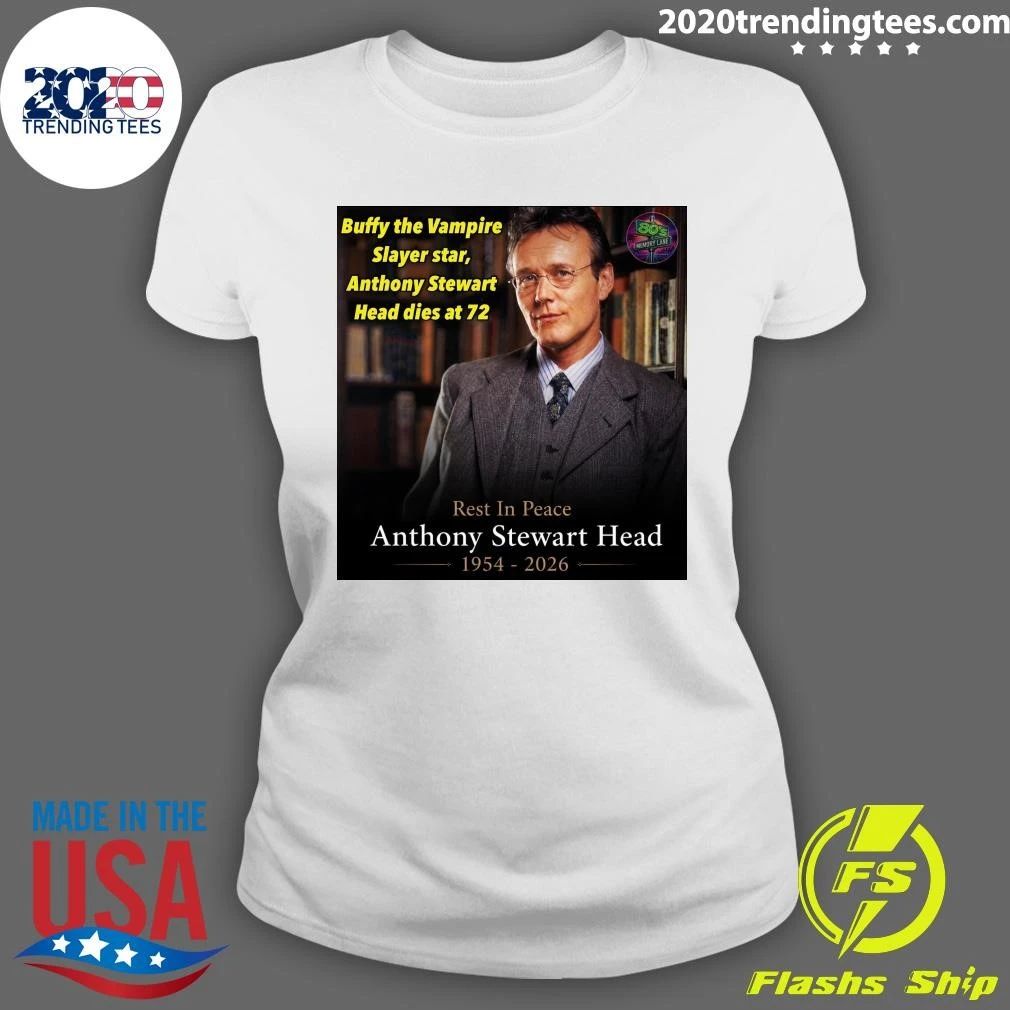 Rest In Peace Anthony Stewart Head 1954-2026 Shirt
