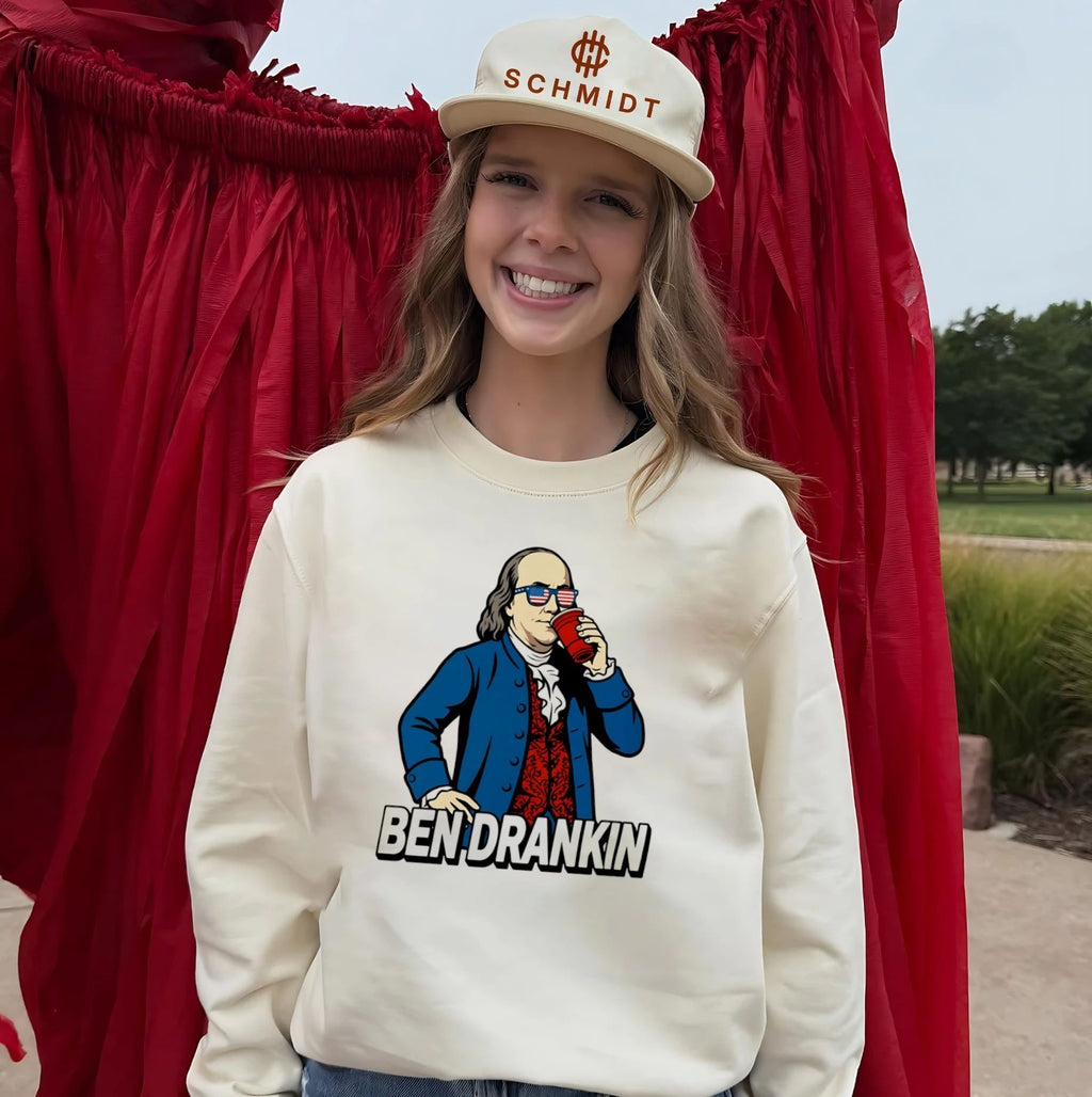Ben Drankin Benjamin Franklin Party Founding Fathers shirt