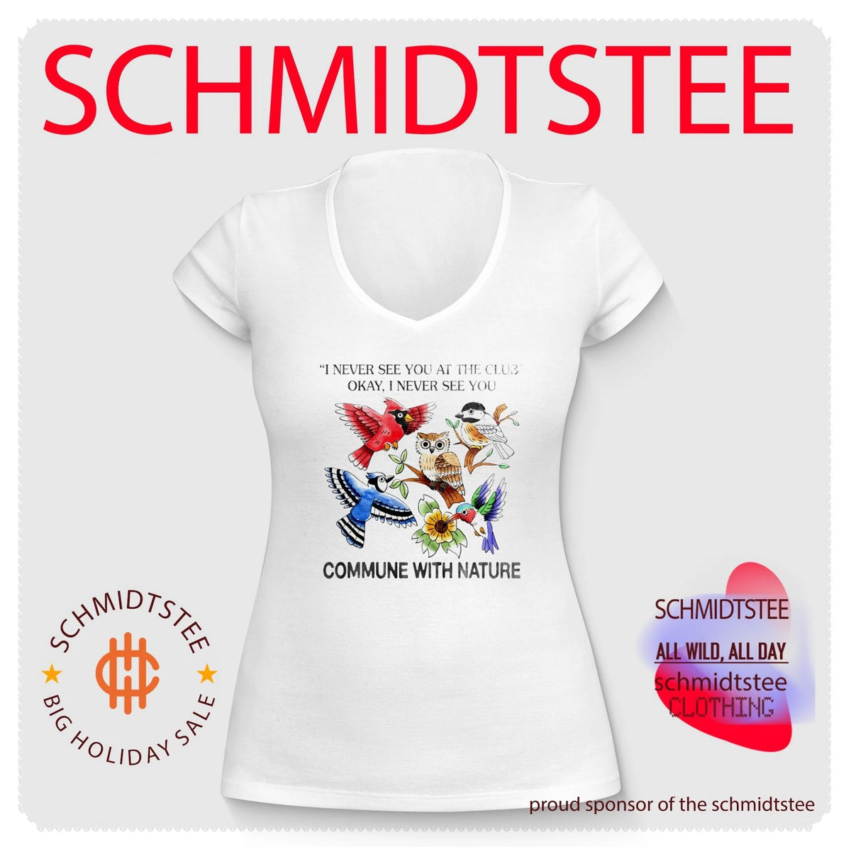 I never see you at the club okay i never see you commune with nature shirt