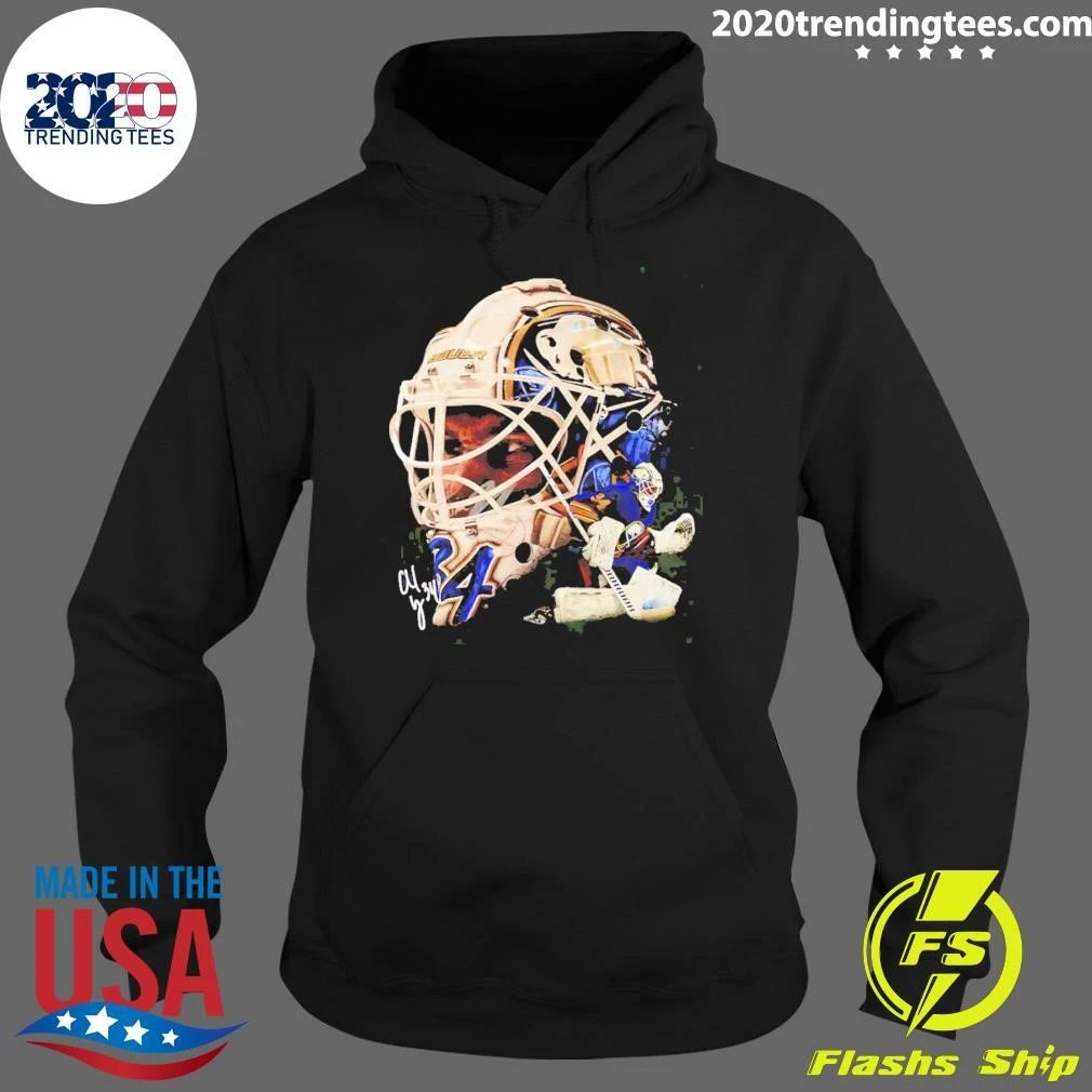 Alex Lyon Big Head Buffalo Sabres Nhl Hockey Signature Shirt