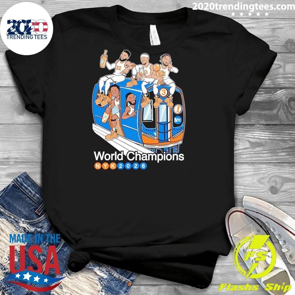 NY World Champions NYK 2026 Tee Shirt
