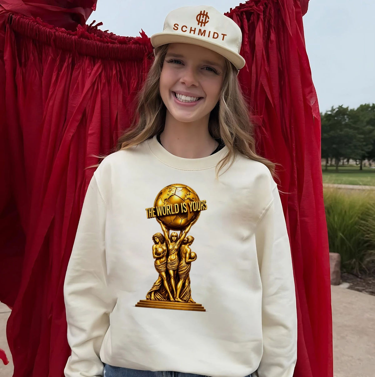 World Cup 2026 The World is yours trophy shirt