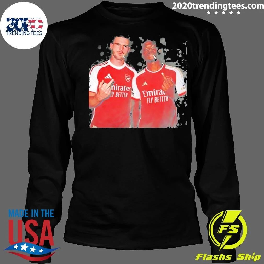 Arsenal Soccer The Middle Finger Gesture 4 Shirt