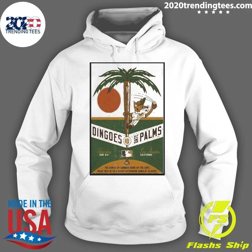 Dingoes vs Date Palms Los Angeles June 6 2026 Poster Shirt