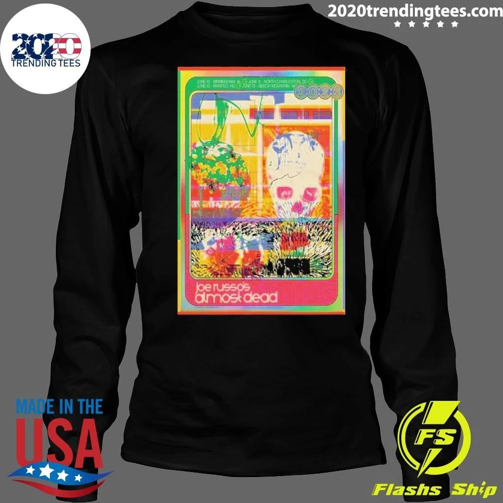 Joe Russo’s Almost Dead June 13 2026 Beech Mountain Shirt