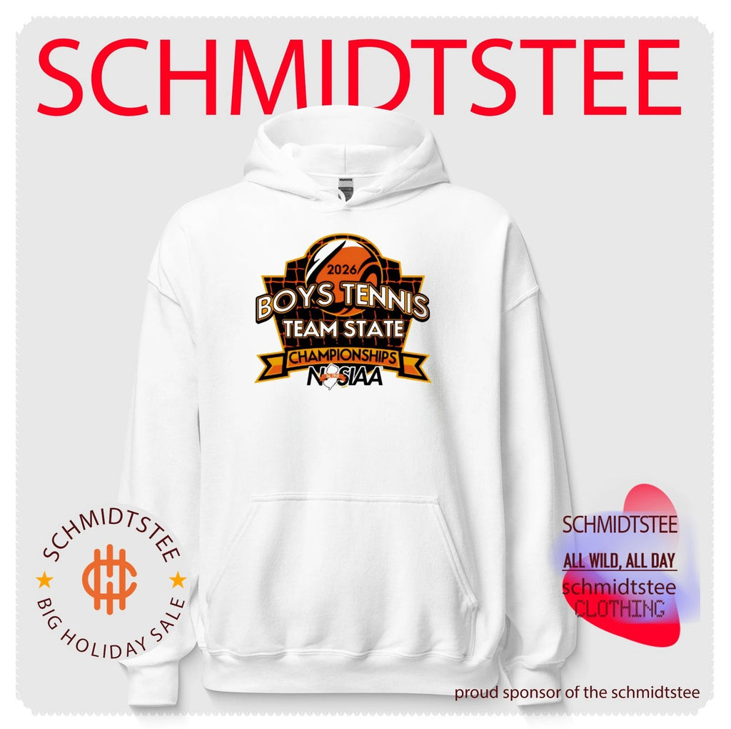 2026 Boys Tennis Team State Championships logo shirt