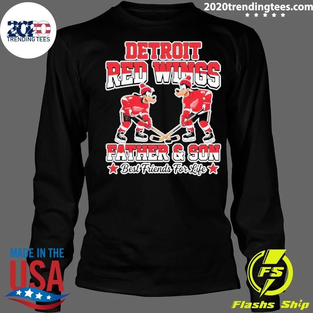 Detroit Red Wings Father And Son Best Friends For Life Shirt
