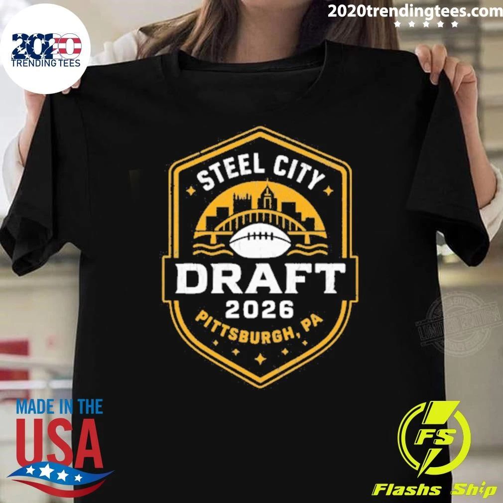 Steel City Draft 2026 x Pittsburgh Football Shirt