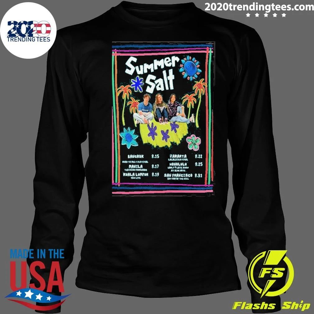 Summer Salt World Tour 2026 Poster Shirt