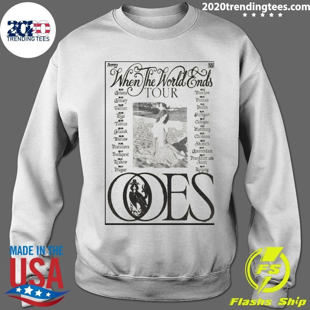 Ooes World Tour 2026 Poster Shirt