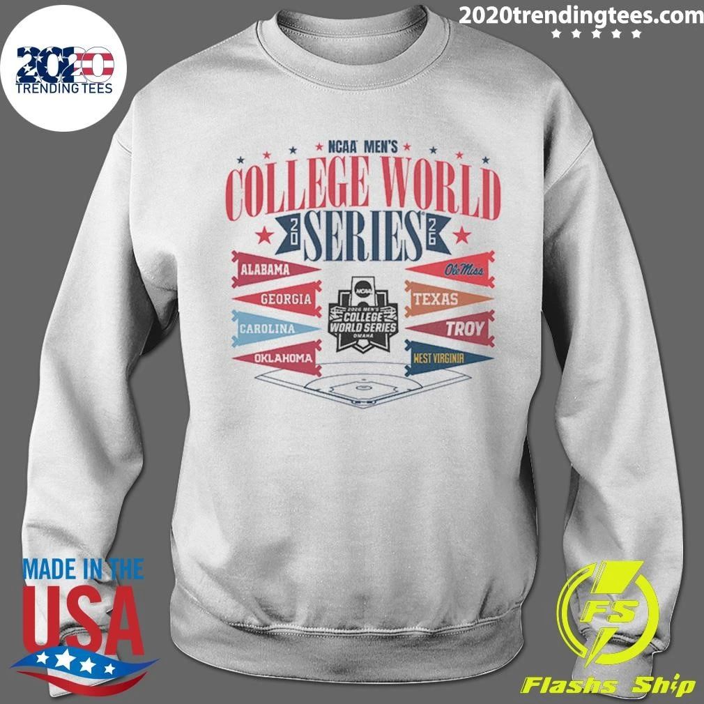 NCAA Men’s College World Series Field 2026 Shirt