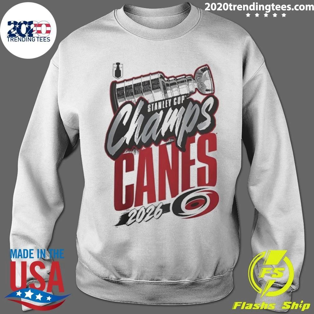 Carolina Hurricanes 2026 Stanley Cup Champions Replica Locker Room Shirt