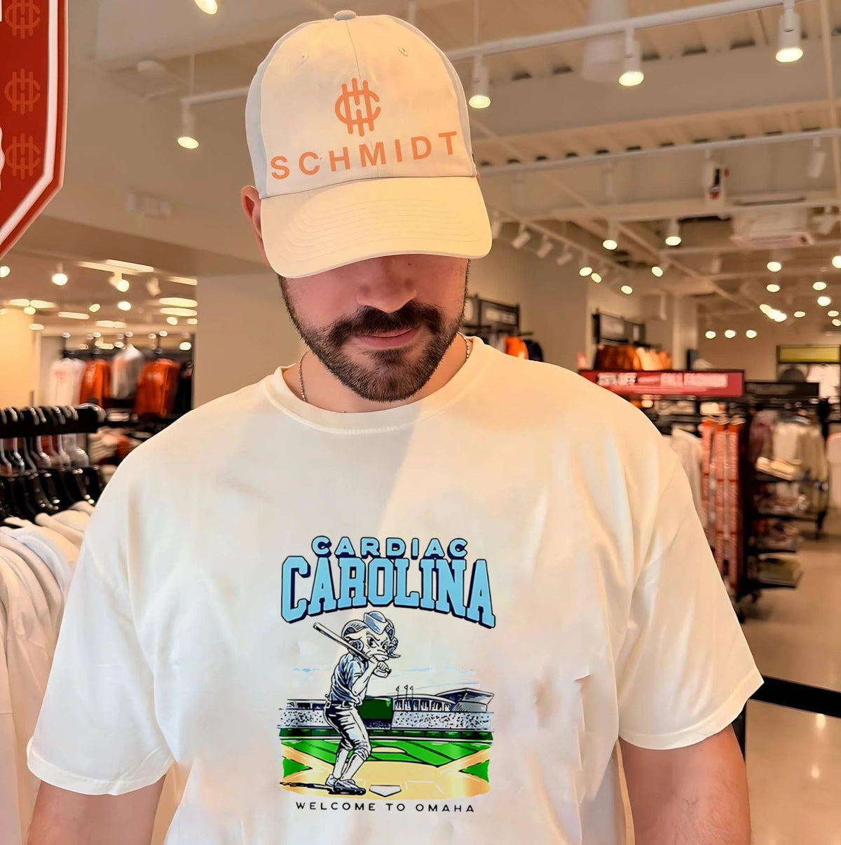 North Carolina Tar Heels x Cardiac Carolina Welcome To Omaha 2026 shirt