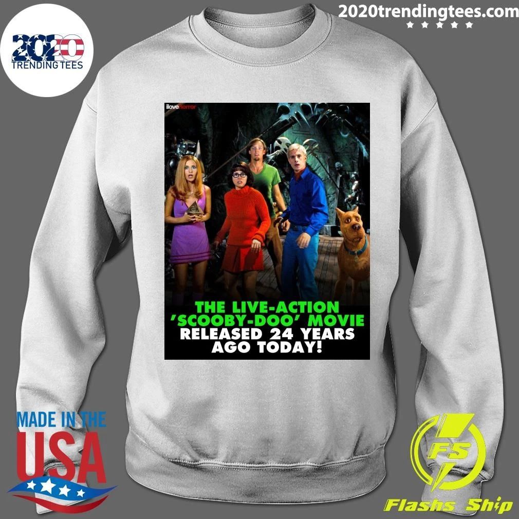 The Iconic Live-Action Scooby-Doo Film Celebrates Its 24th Anniversary Shirt