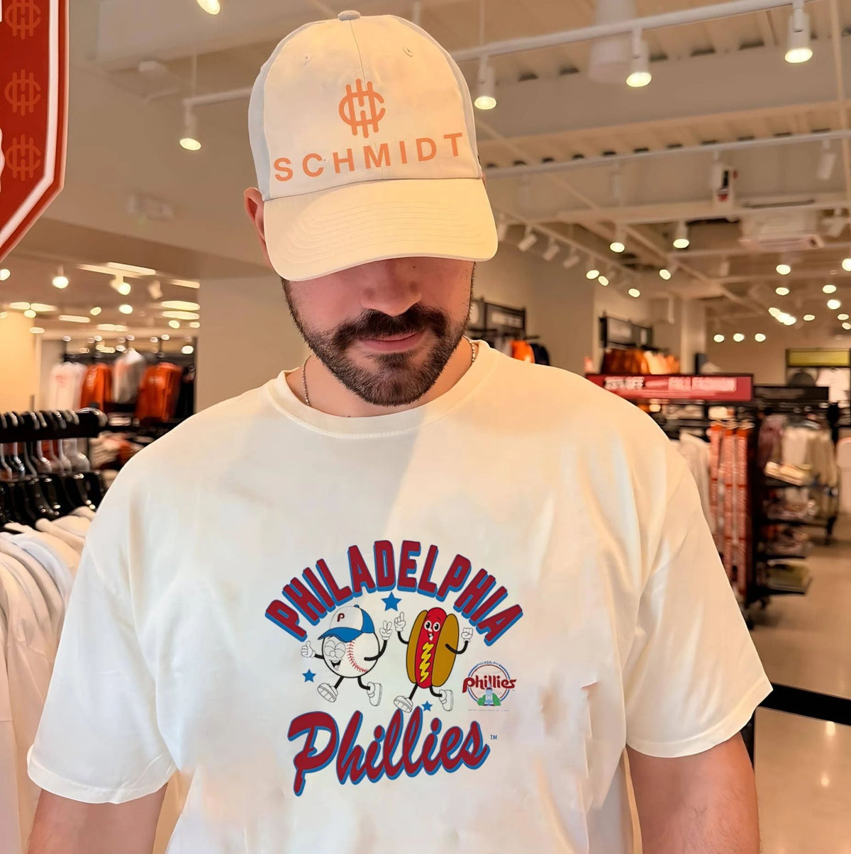Philadelphia Phillies HotDog Preschool Snack cartoon shirt
