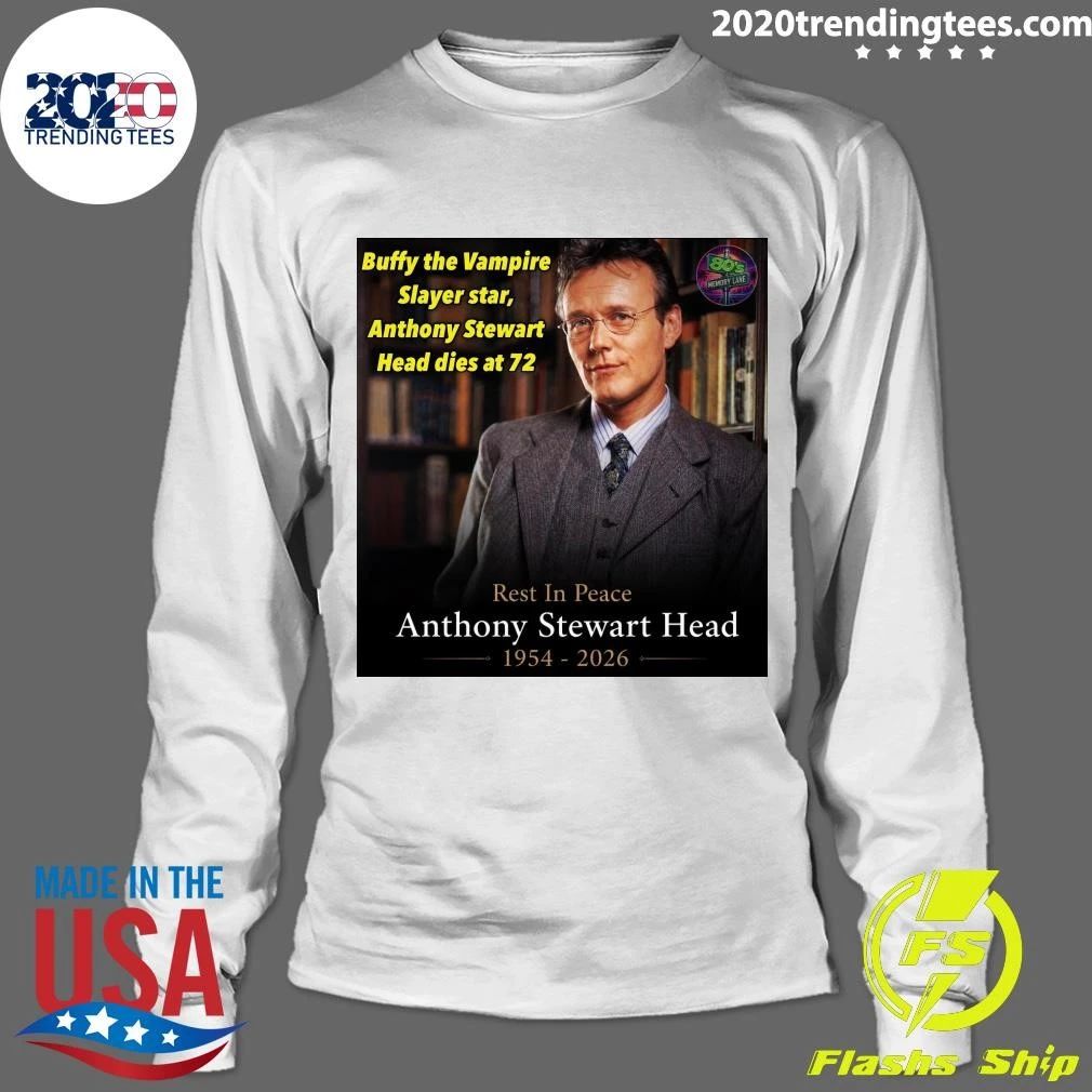 Rest In Peace Anthony Stewart Head 1954-2026 Shirt