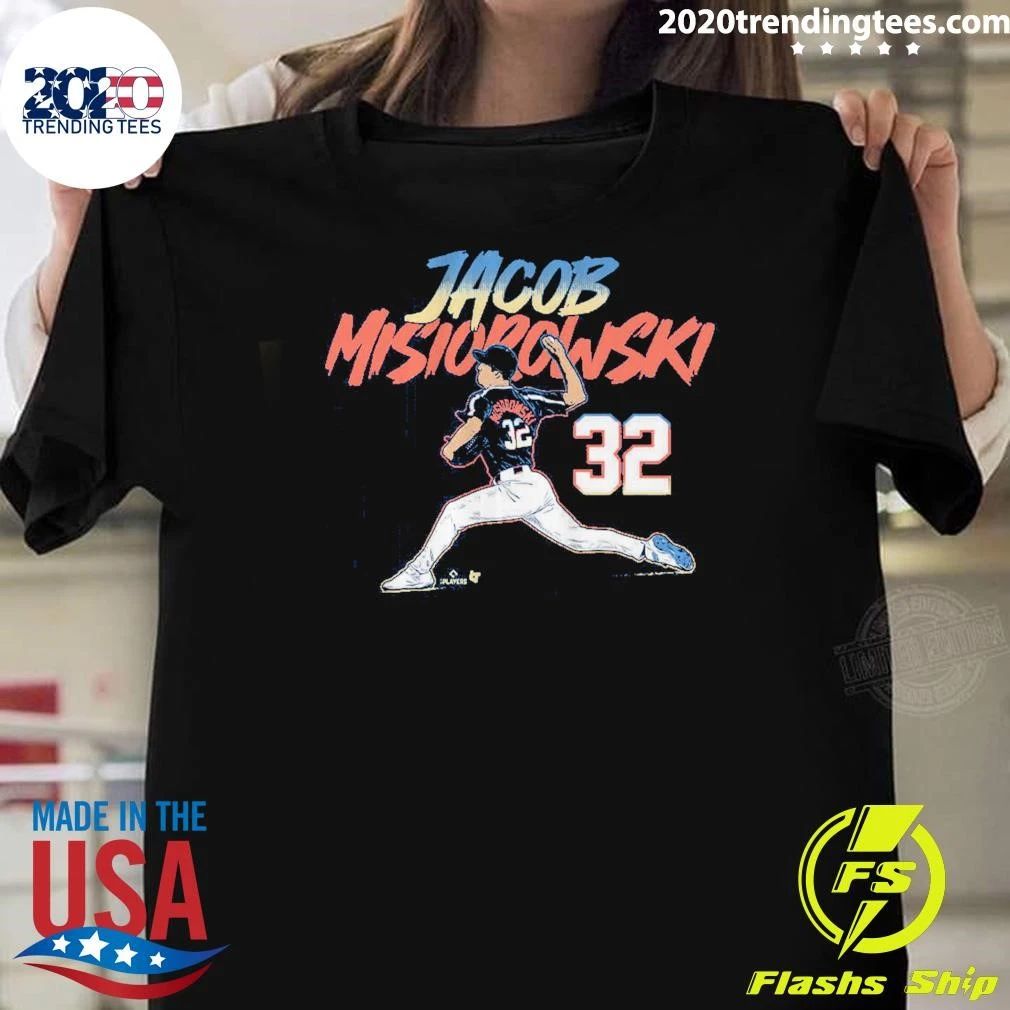 Jacob Misiorowski Ace Pose Number Shirt