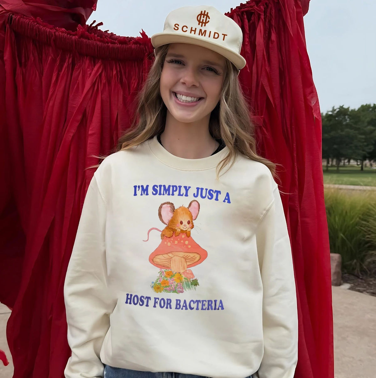 I’m simply just a host for bacteria shirt