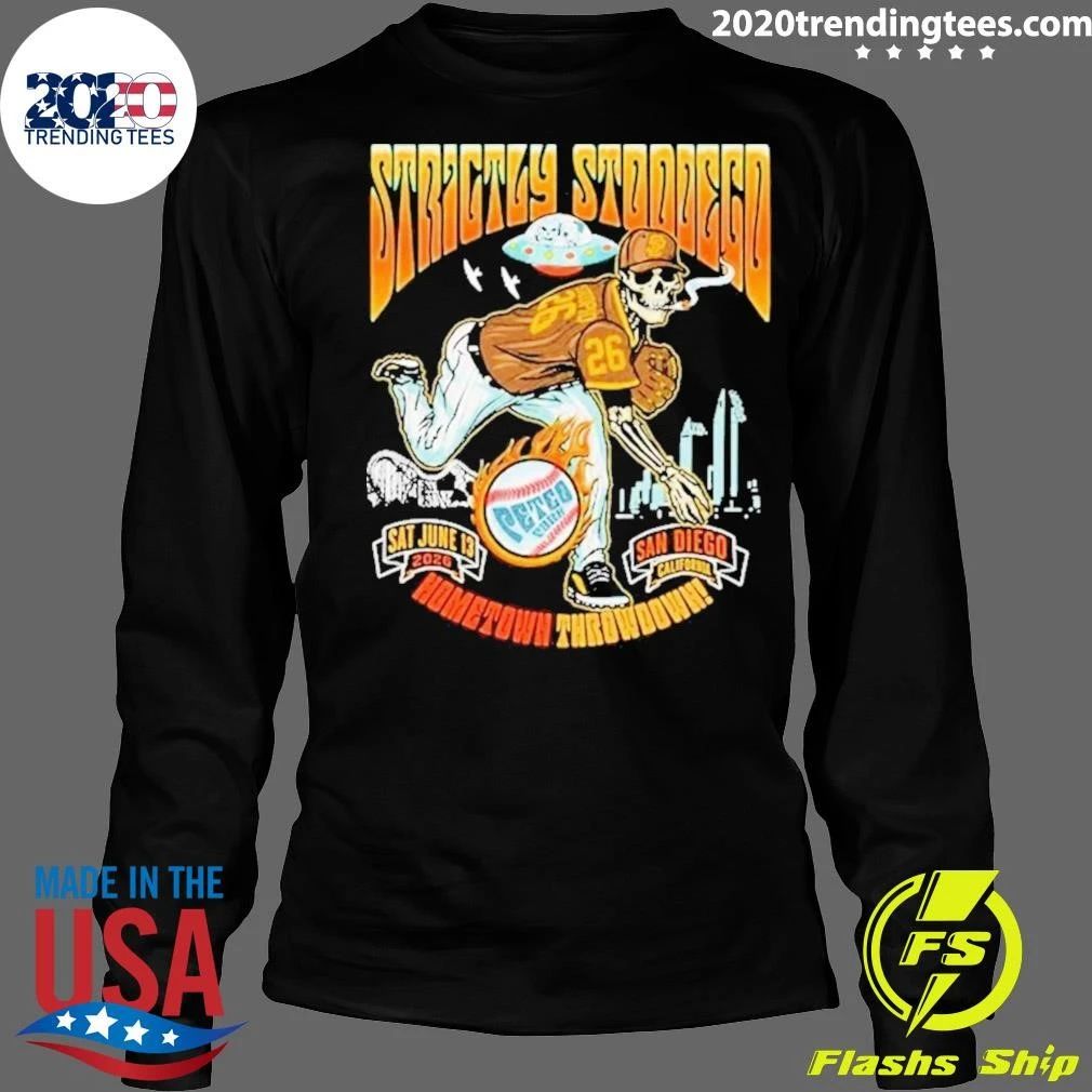 Slightly Stoopid June 13 2026 San Diego Padres Hometown Throwdown Shirt