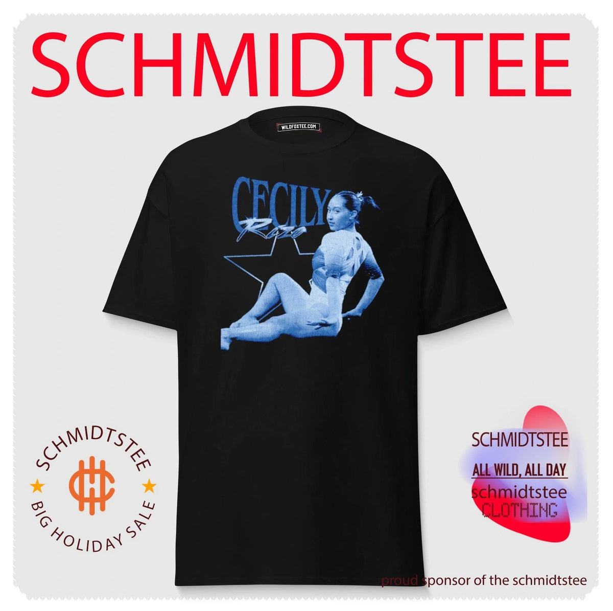Cecily Rizo Star gymnast gymnastics athlete shirt