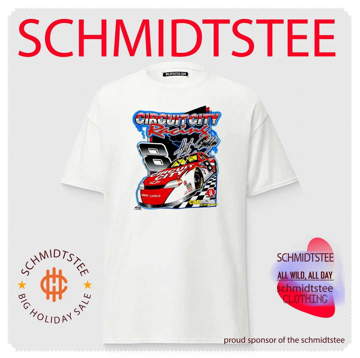 Circuit City Racing Monte Carlo Number 8 Car shirt