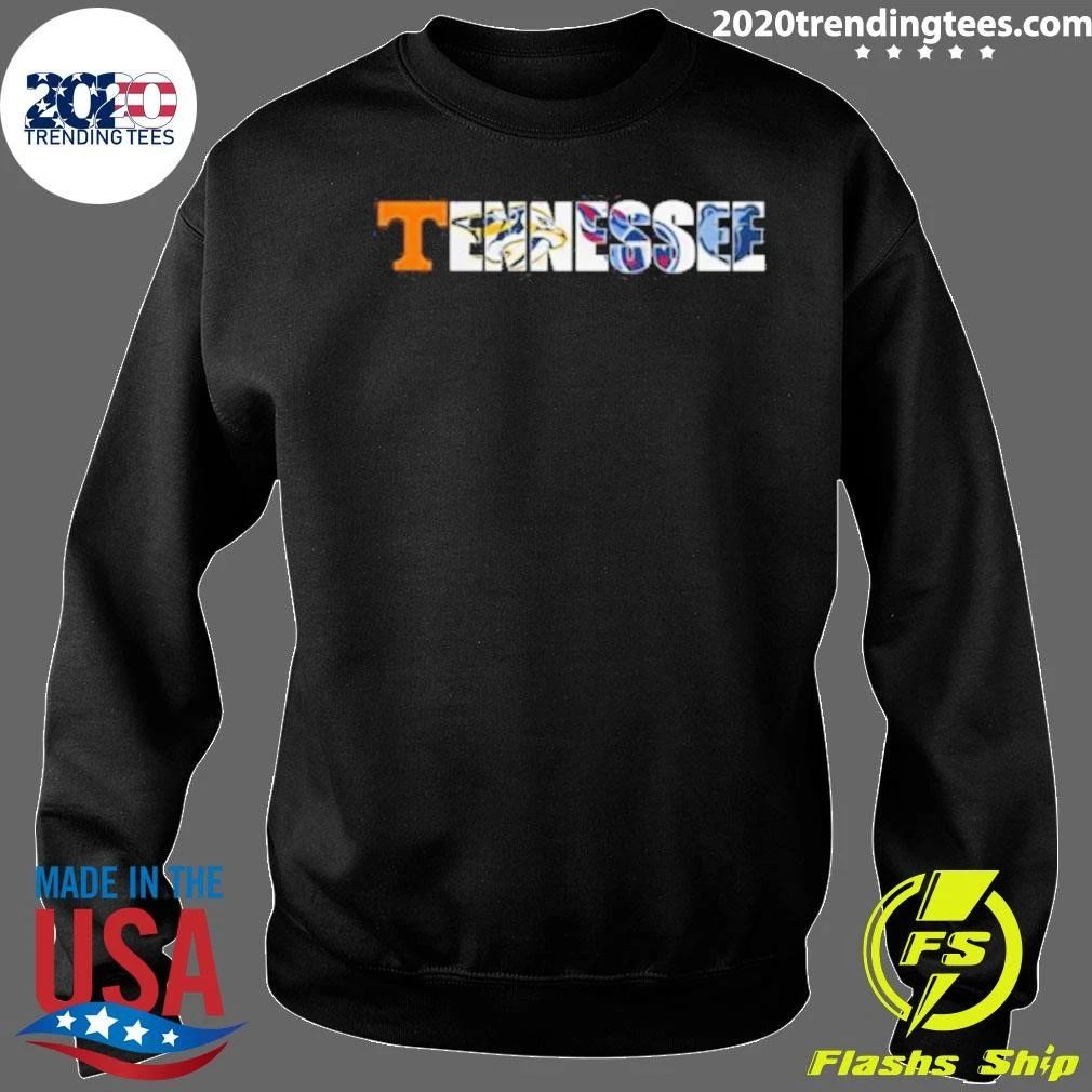 Sport Teams Tennessee Volunteer Titans Nashville Predators Shirt