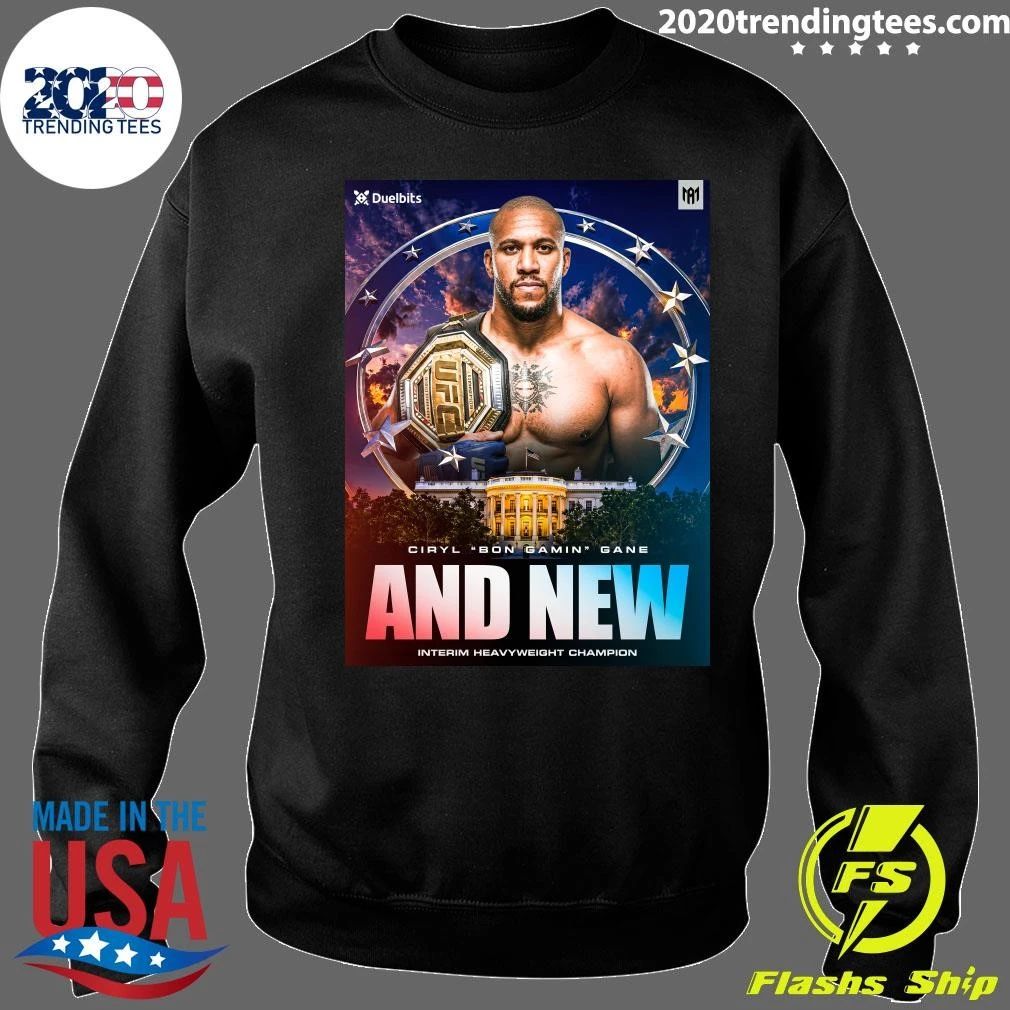Ciryl Gane Just Shocked The World, Round 2 Knockout Over Alex Pereira and The Heavyweight Division Has Officially Been Flipped Upside Down At UFC Freedom 250 Shirt