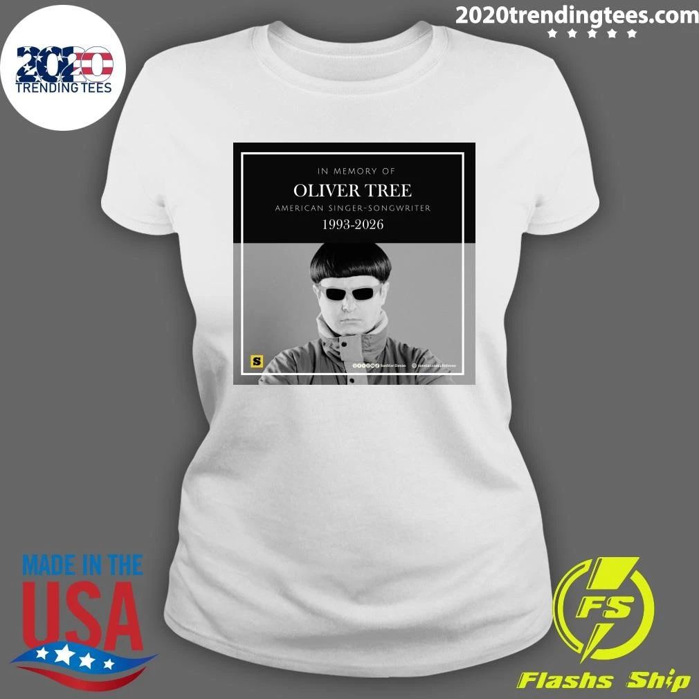 In Memory Of Oliver Tree American Singer-Songwriter 1993-2026 Shirt