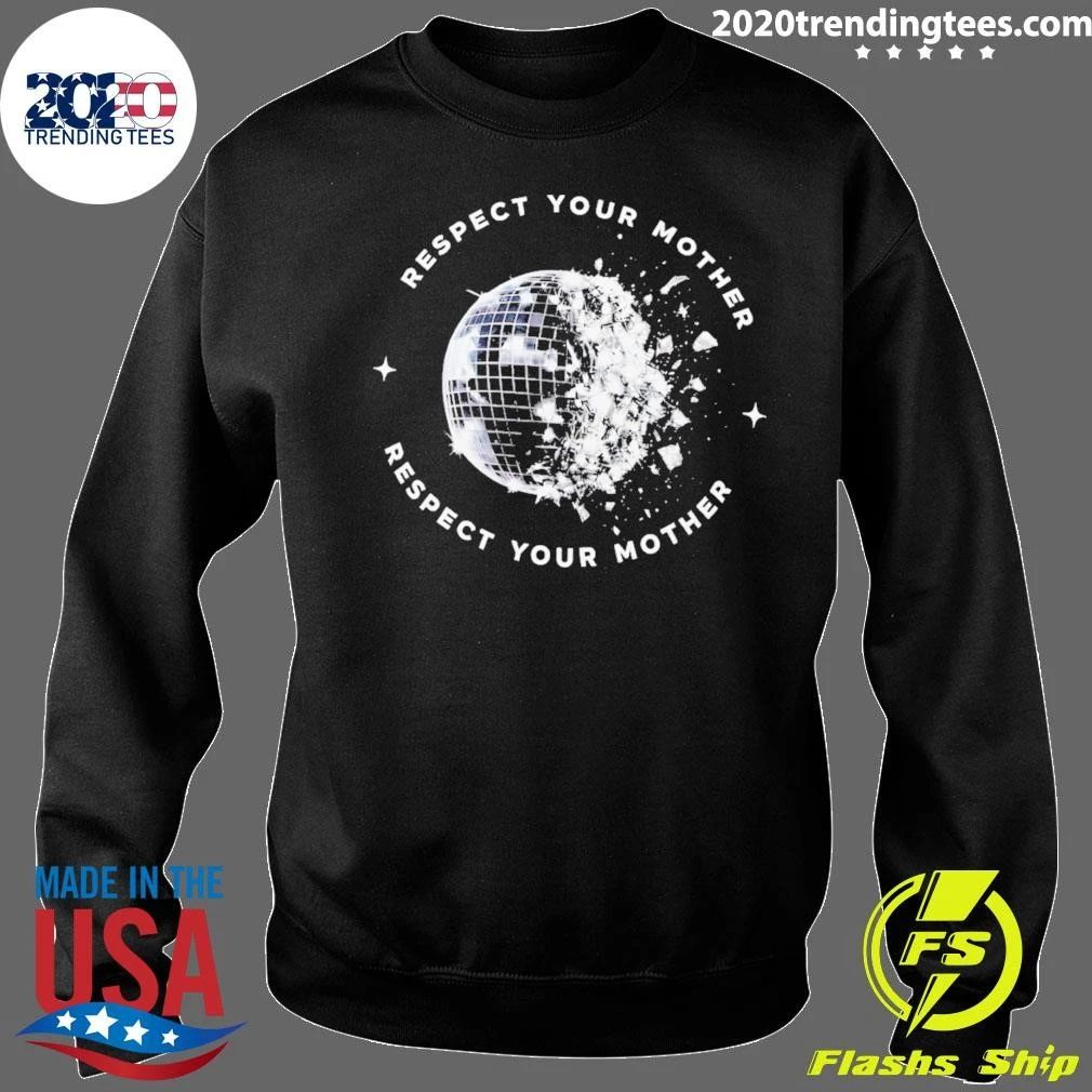 Disco Ball Respect Your Mother Concert Vintage Shirt