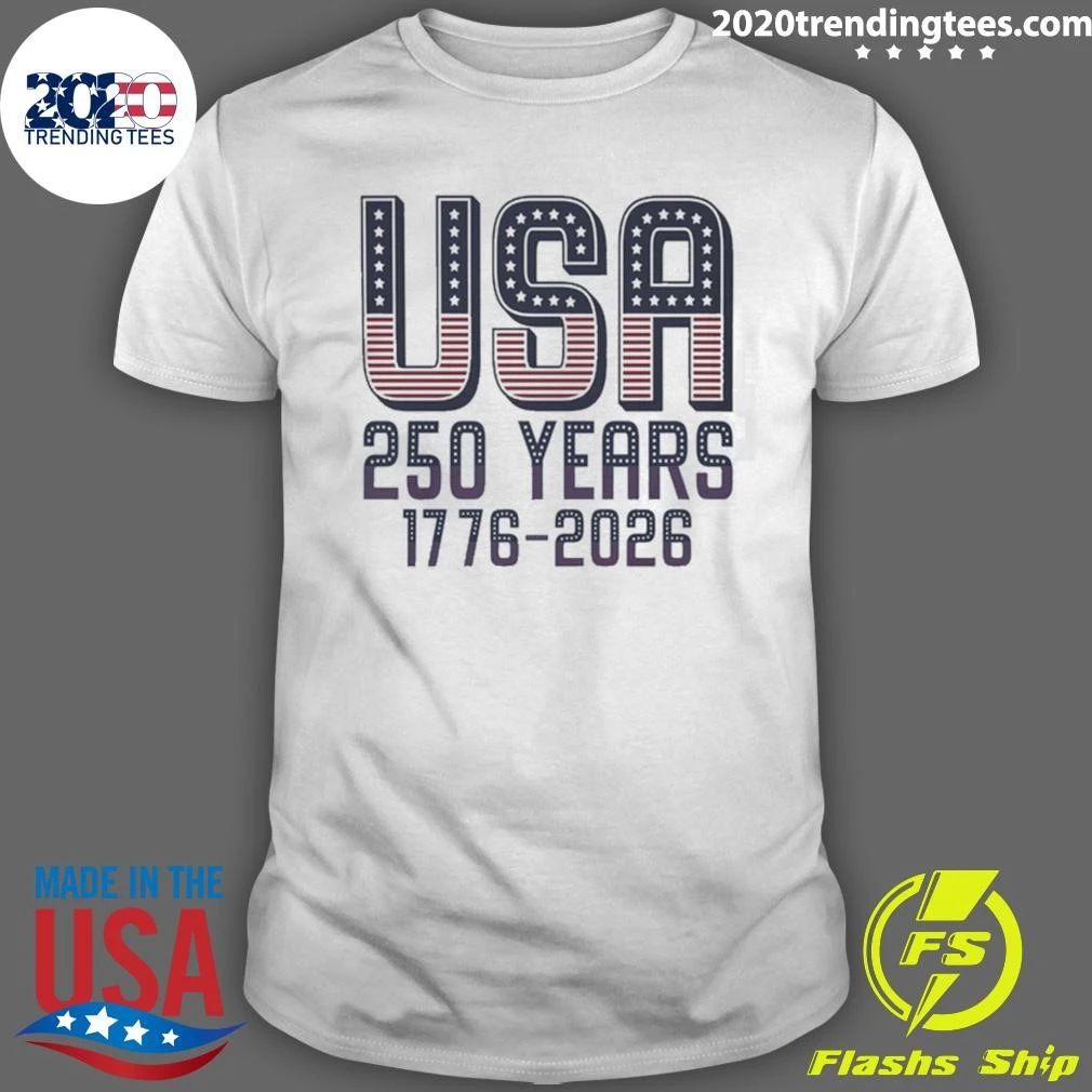 Patriotic Semiquincentennial Anniversary USA 250 Years 1776-2026 Shirt