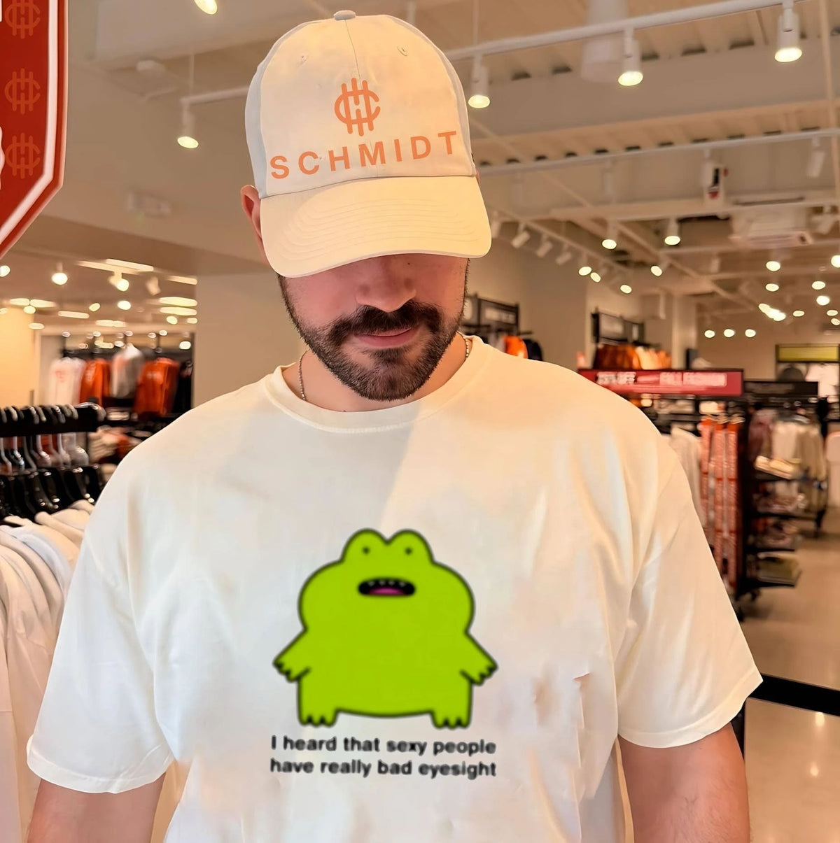 I Heard That Sexy People Have Really Bad Eyesight Frog shirt