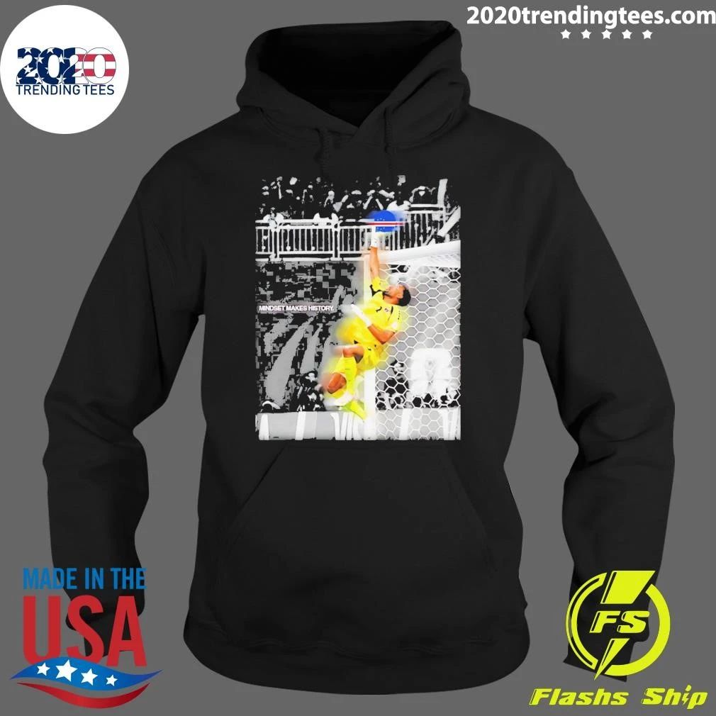 Vozinha Cape Verdean Goalkeeper Mindset Makes History Shirt
