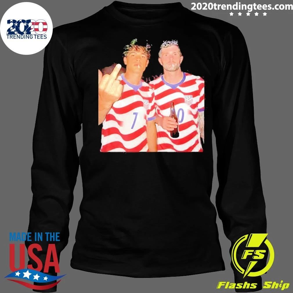 American Soccer The Middle Finger Gesture 1 Shirt