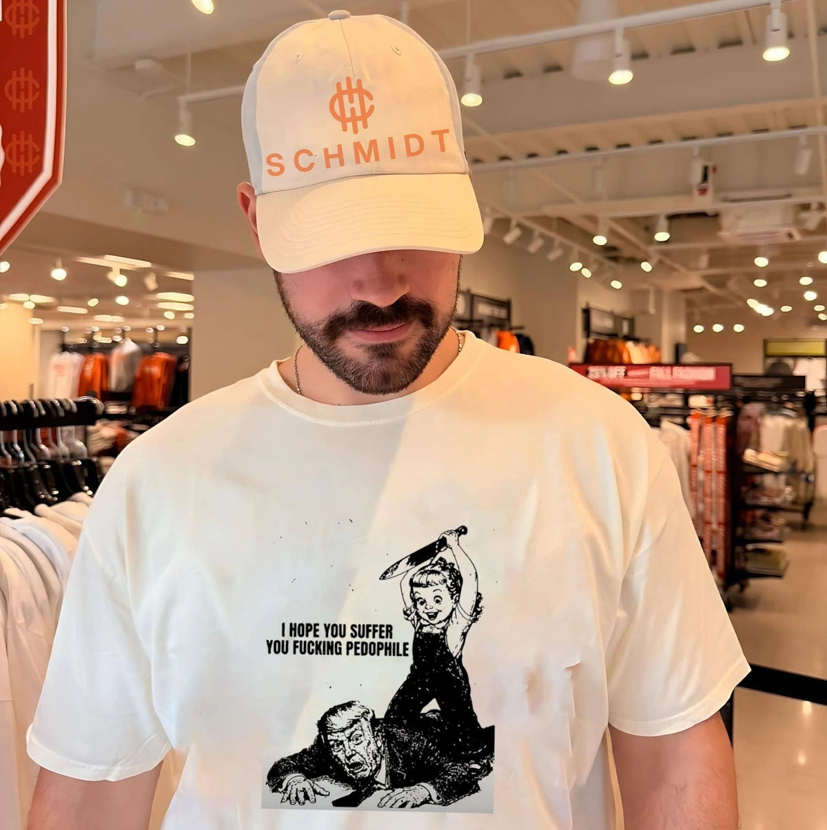 Donald Trump I hope you suffer you fucking pedophile shirt
