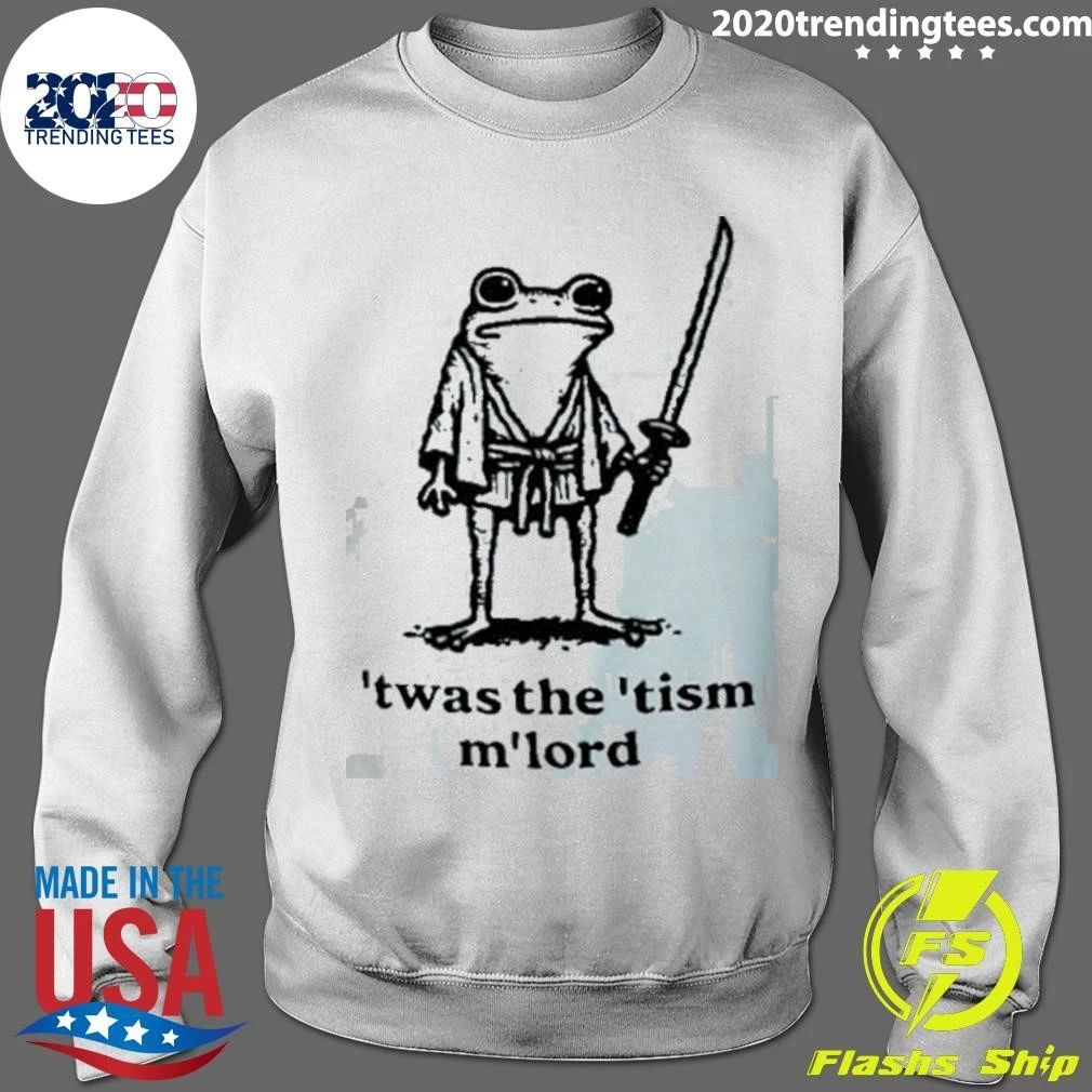 Frog Samurai Twas The Tism M’lord Shirt