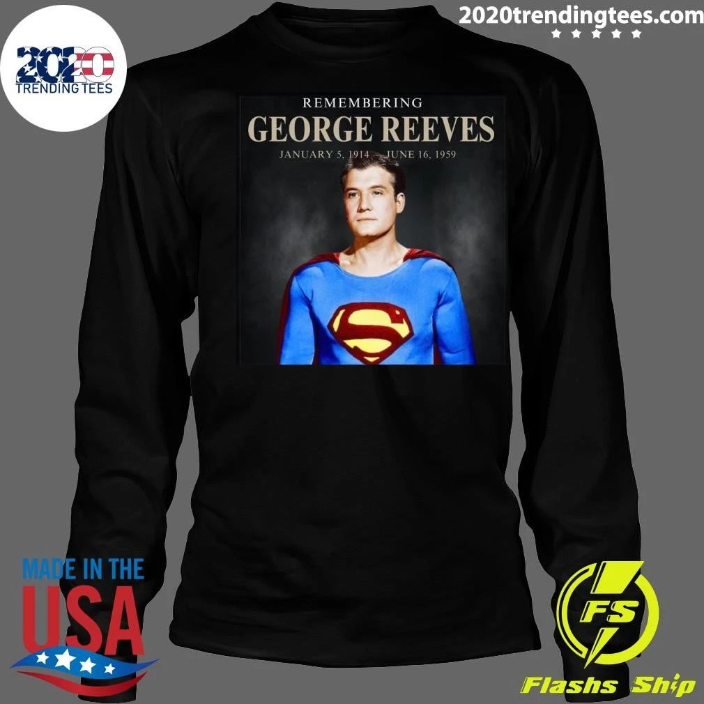 Remembering George Reeves January 5, 1914 — June 16, 1959 Shirt