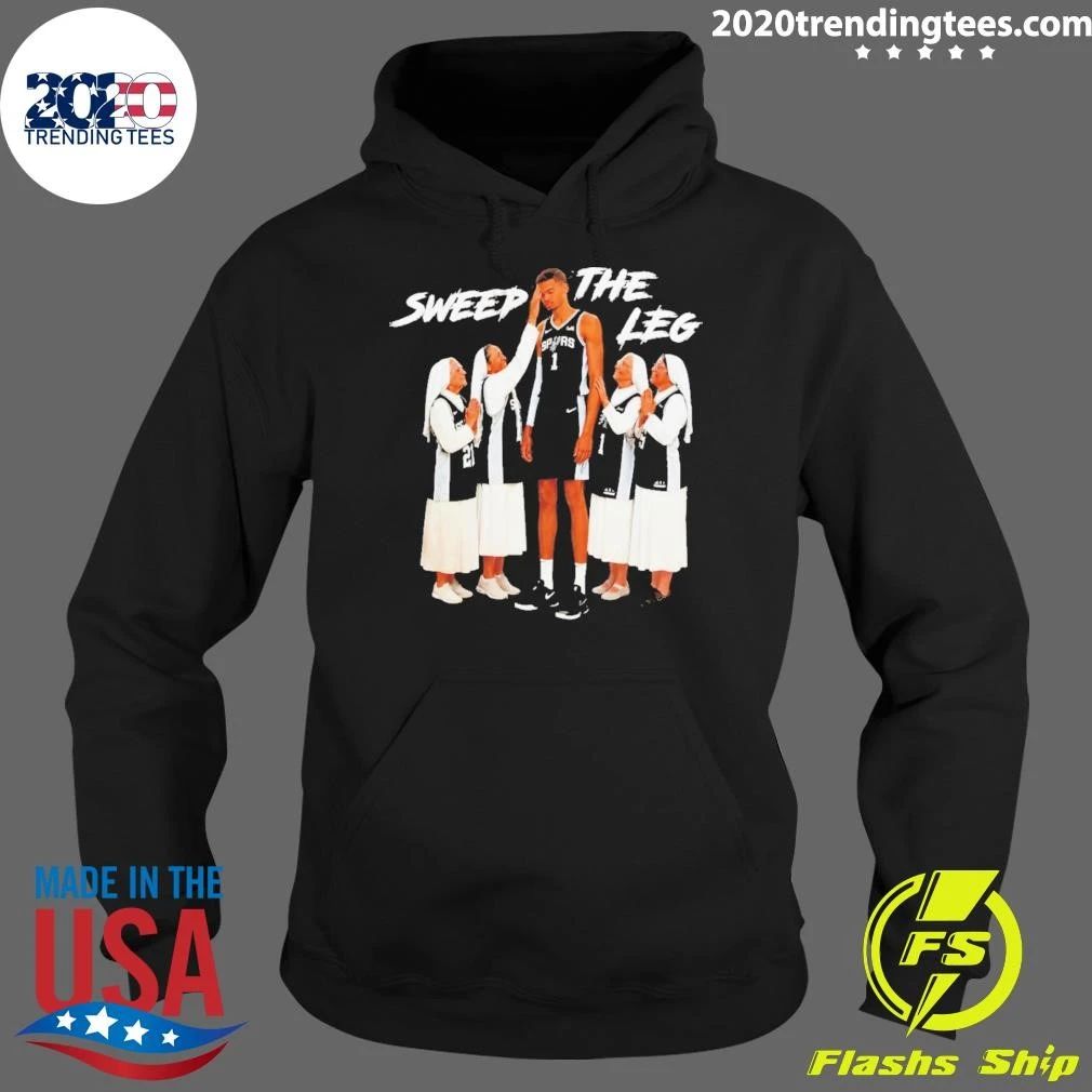 Spurs Inspired Basketball Sweep The Leg Pray Slay Shirt