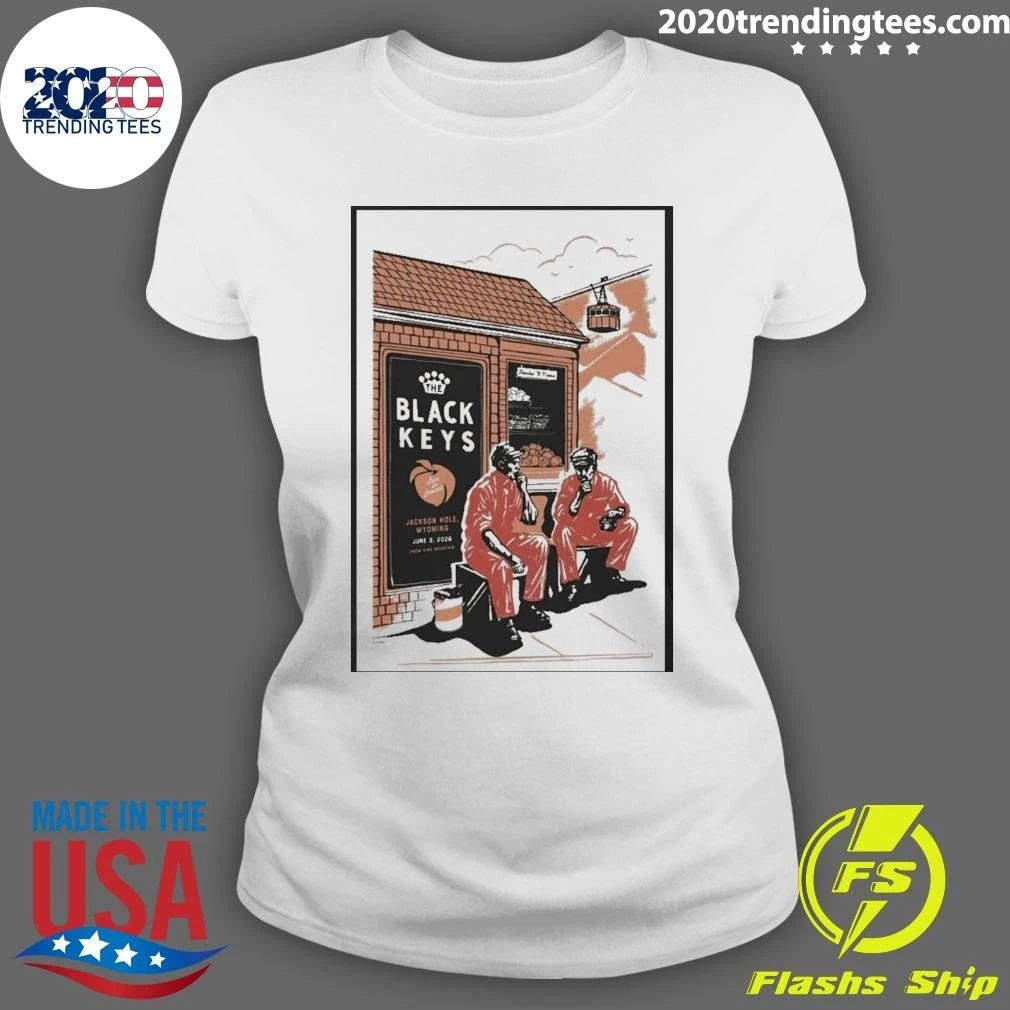 The Black Keys Jackson Hole, Wy June 8 2026 Poster Shirt