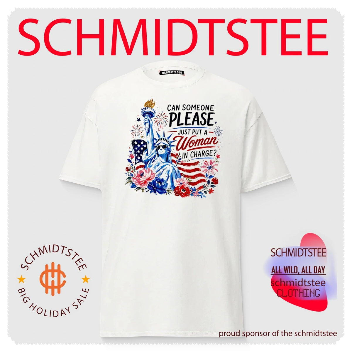 Can someong please just put a woman in charge shirt