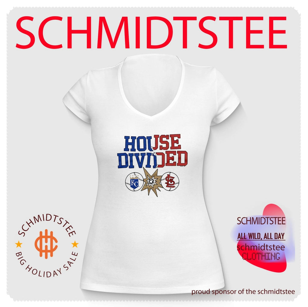 Kansas City Royals vs St Louis Cardinals House Divided shirt