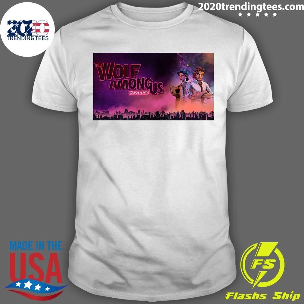 The Wolf Among US Remastered Details Shirt