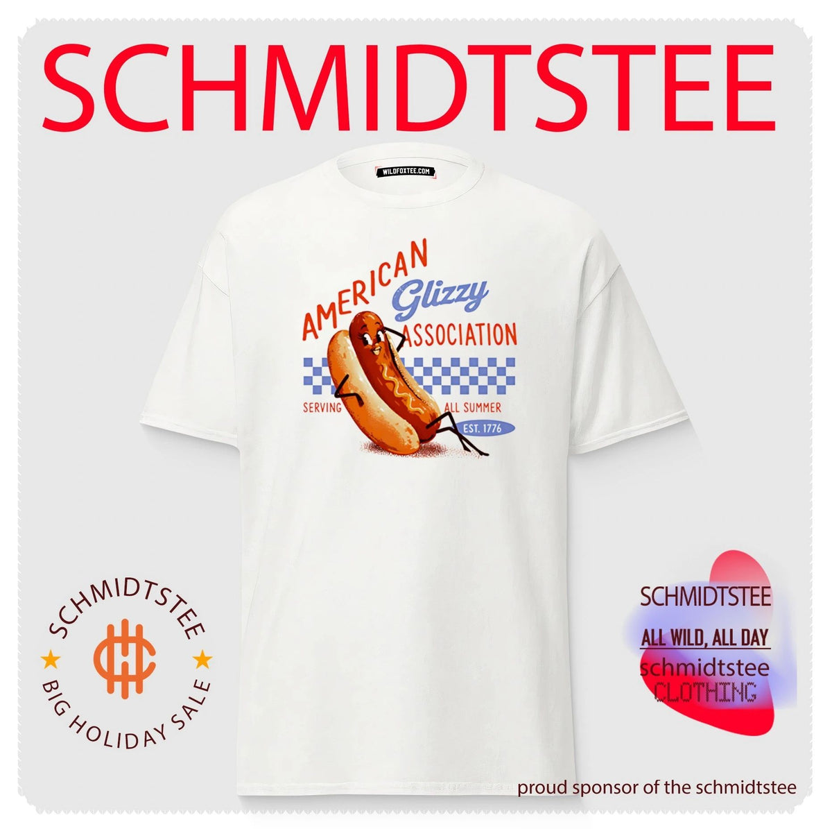American Glizzy Association serving all summer shirt