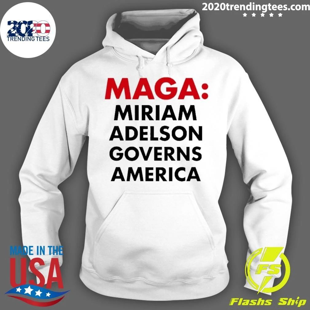 Maga Miriam Adelson Governs American Shirt