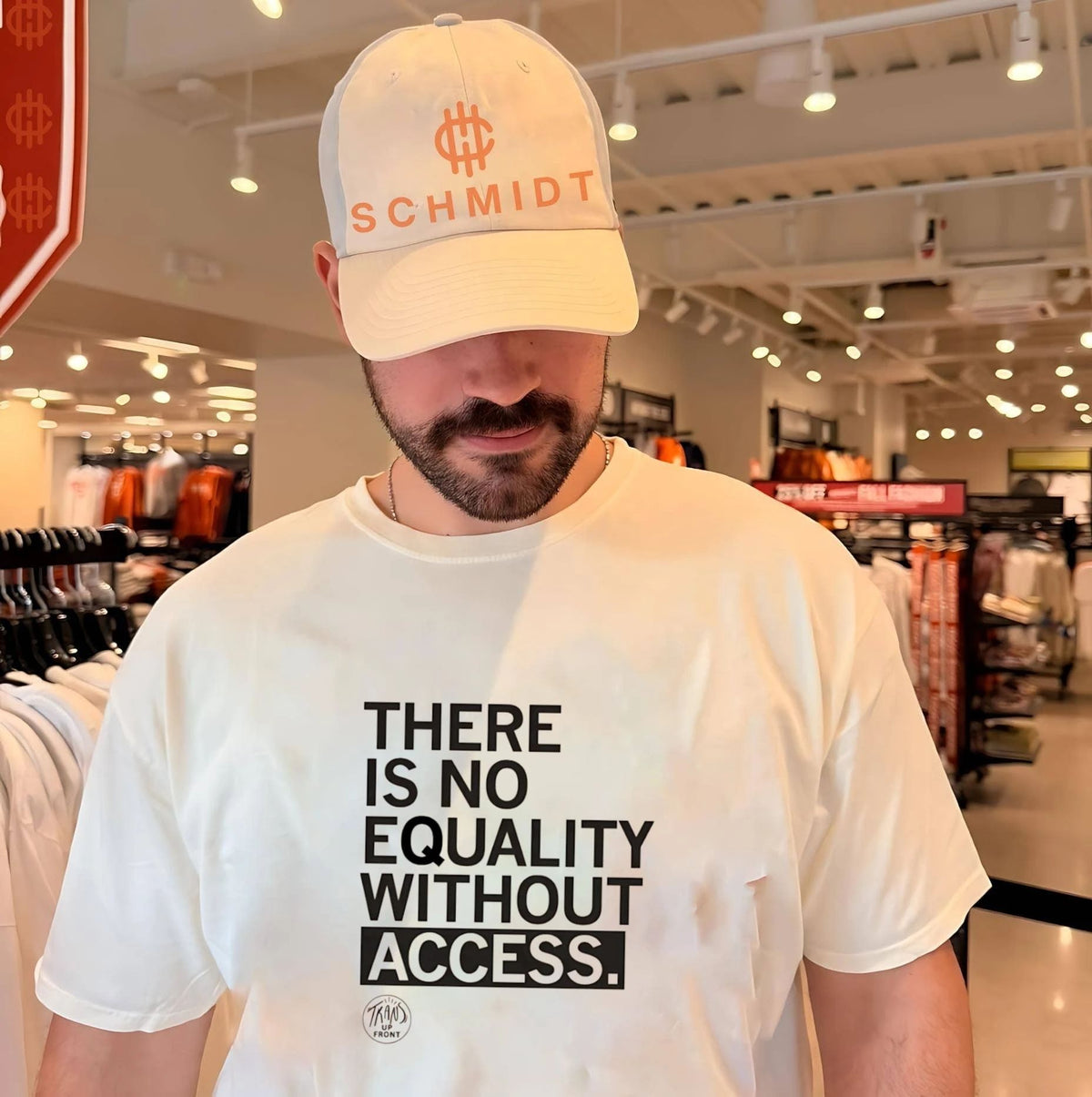 Trans Up Front There Is No Equality Without Access shirt