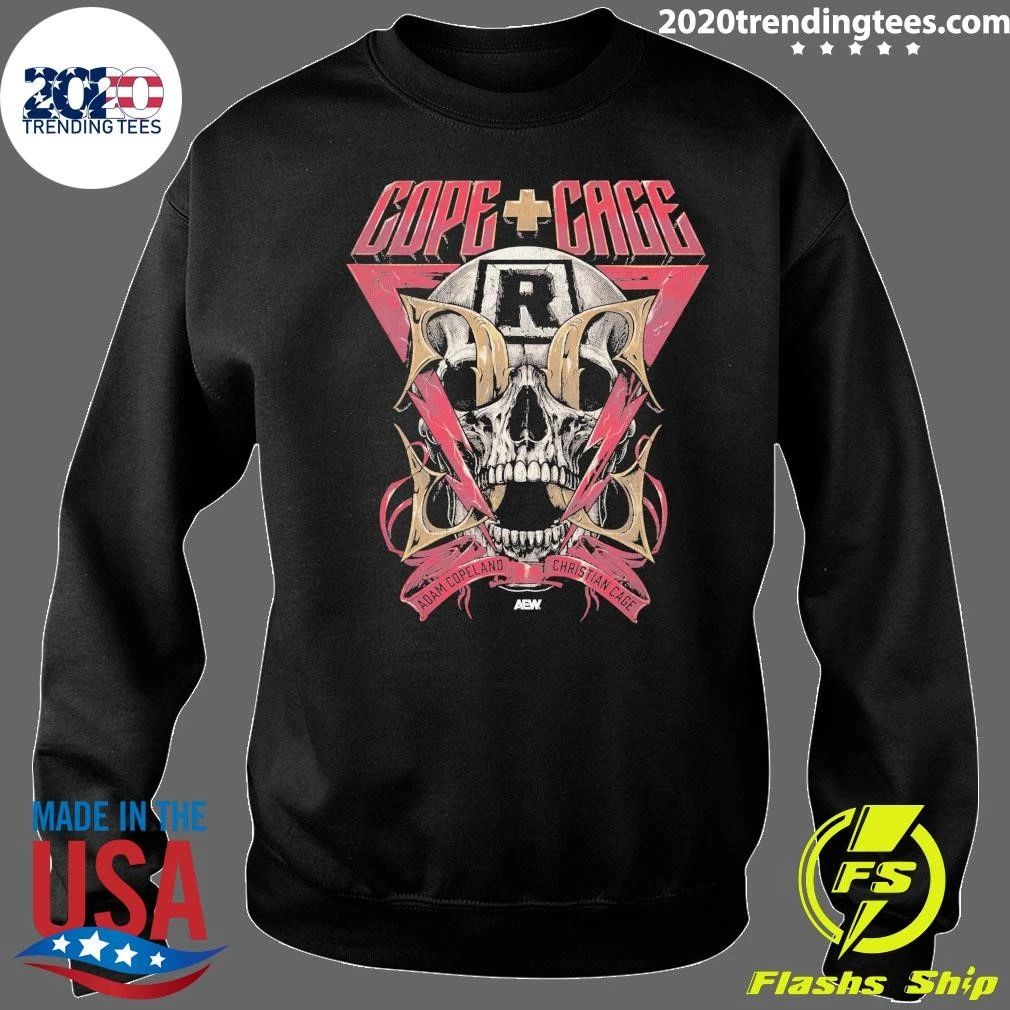 Skull Adam Copeland & Christian Cope Cage Revival Shirt