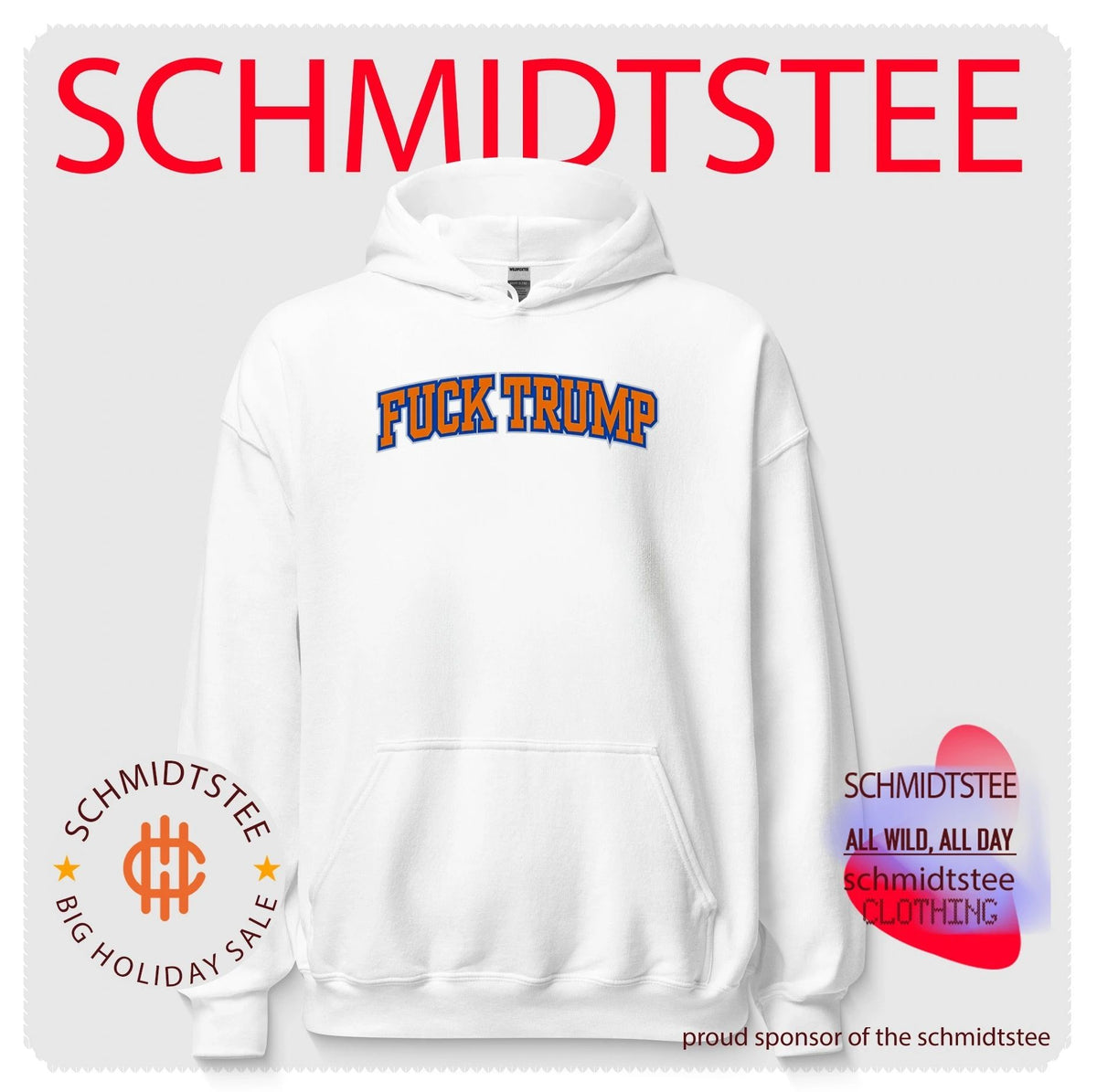 New Yock Knicks fuck Trump color scheme shirt